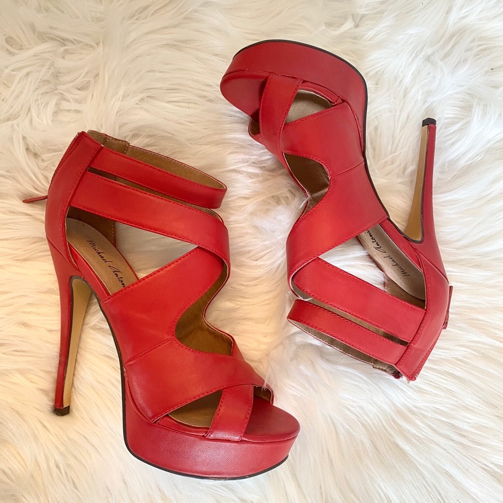 Hot red heels